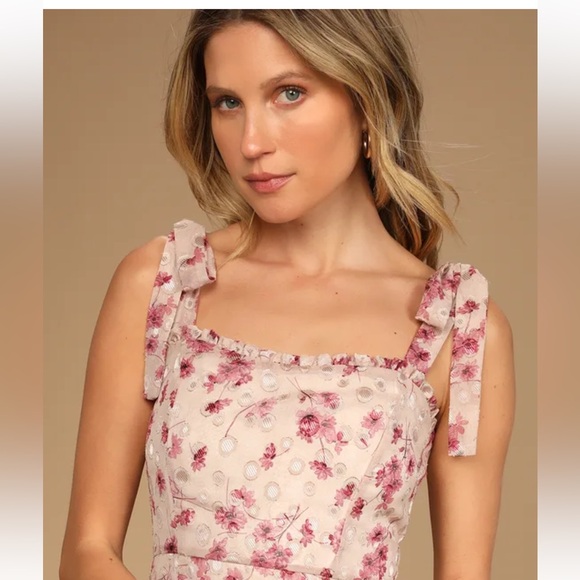 Lulus Midi Dress - Picture 6 of 8